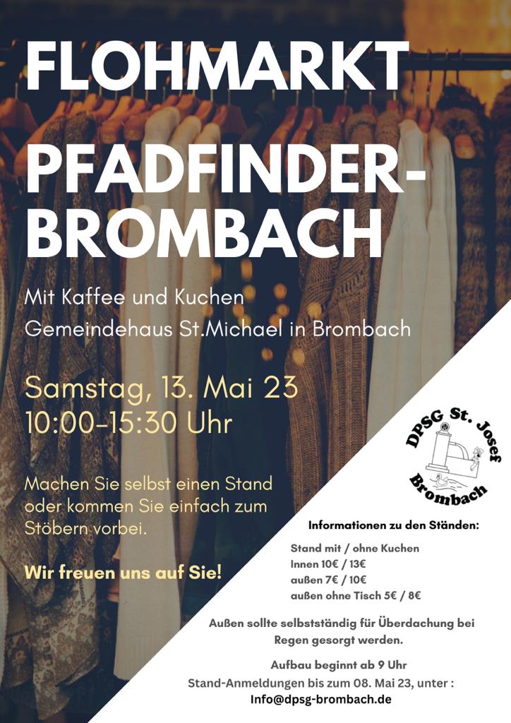 Flohmarkt Pfadfinder Brombach 13052023