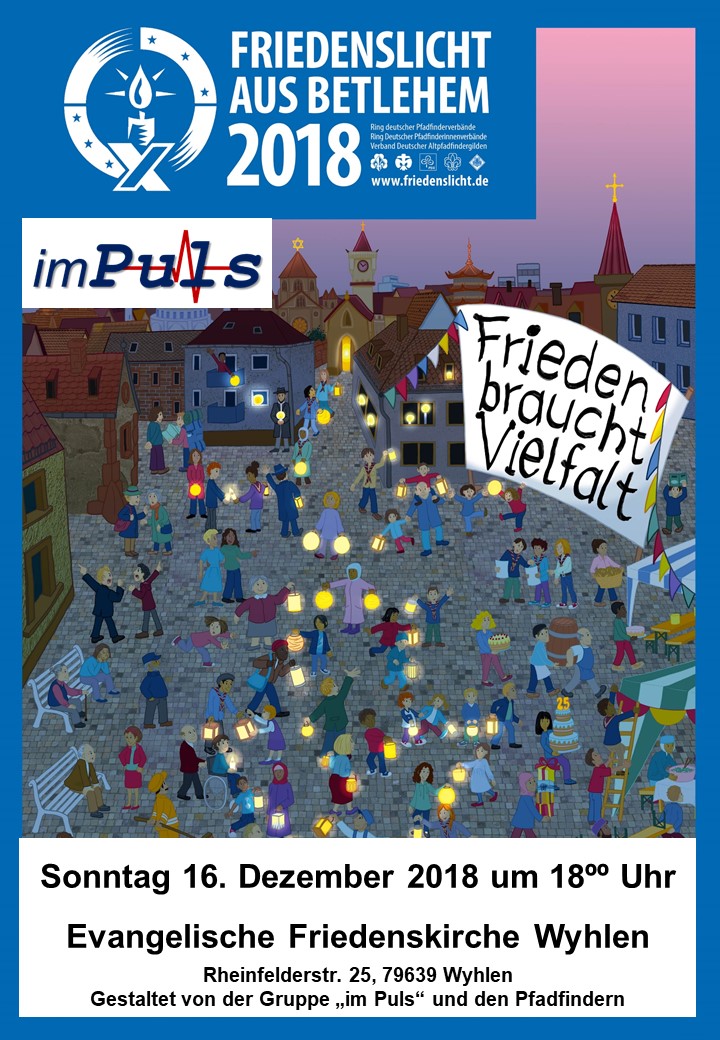 Friedenslicht 2018 A4 Plakat web